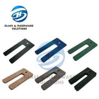200pcs - MIXED SOLID PLASTIC HORSESHOE WINDOW PACKERS/SHIMS 35mm x 75mm
